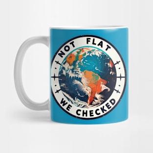 Flat earth Mug